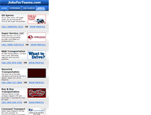 Tablet Screenshot of jobsforteams.com